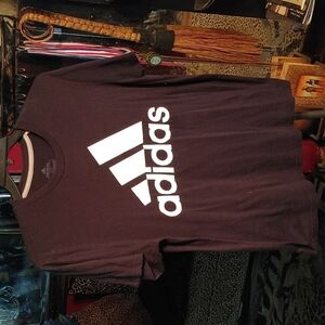 Adidas mens short sleeve Screenprint T-shirt